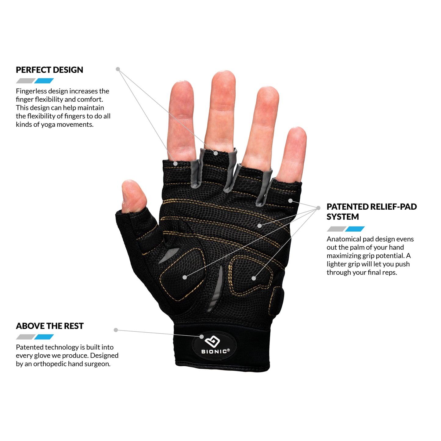 Men's Beast Mode Fitness Half Finger